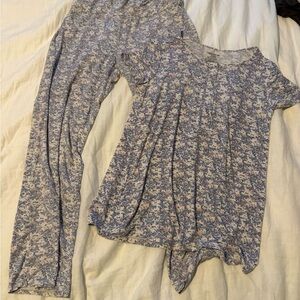 Magnetic Me Nursing Pjs bunny Floral